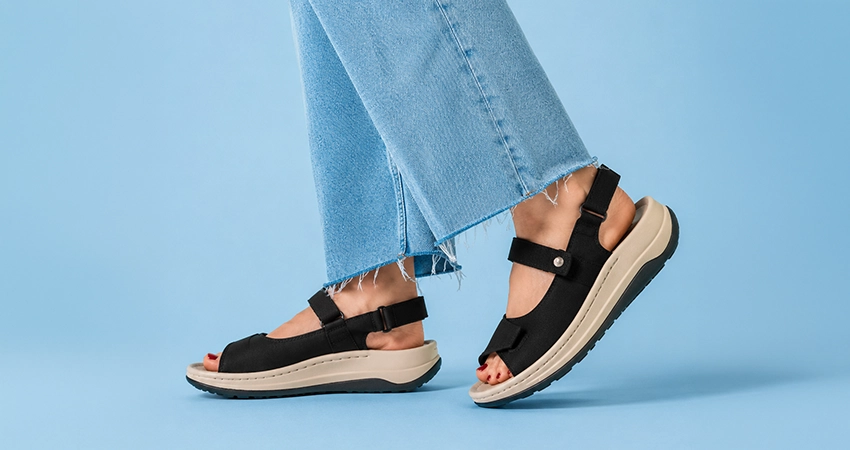 Inwieweit müssen gute Sandalen den Fuß unterstützen?