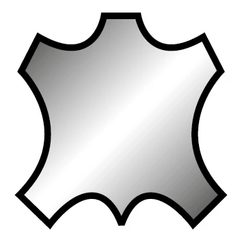 Metallic-Glattleder