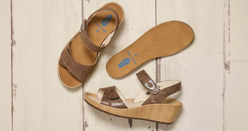 Sandalen im Büro - Sanibel