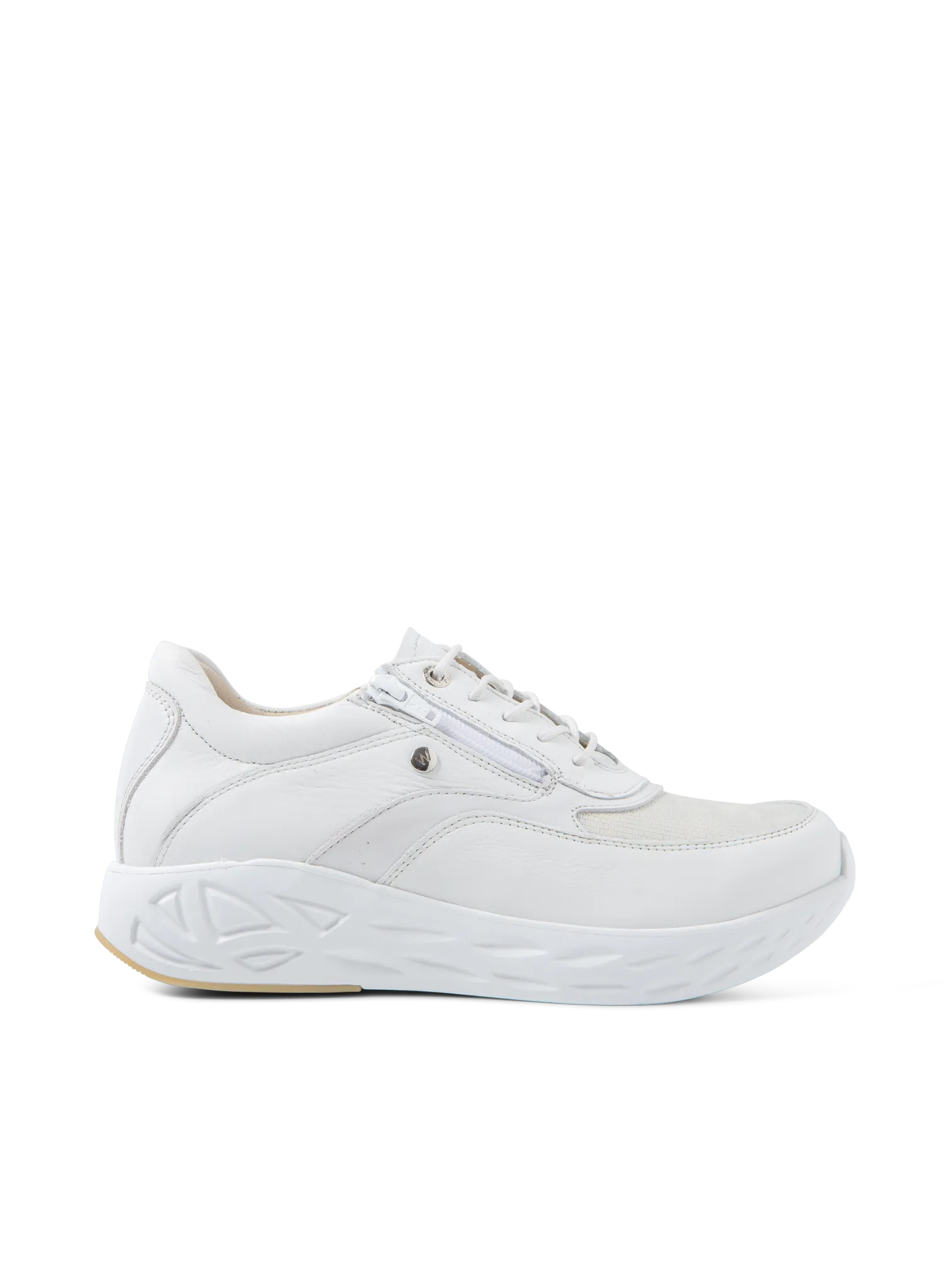 Wolky Vitality S2F - Leder Kombi Stretch weiß Atmungsaktive Schuhe für damen