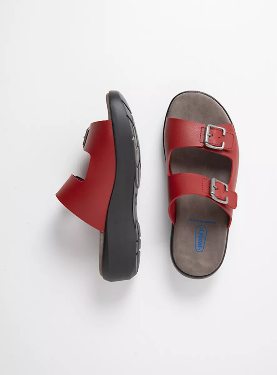 Wolky Neu 00206 Newport 06500 Biocare vegan rot