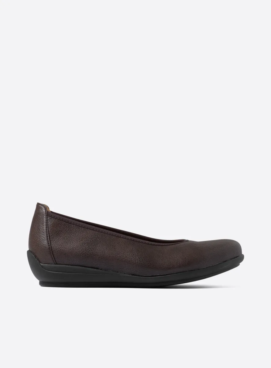 Wolky Duncan F2F - Biocare vegan braun Schlupfschuhe für damen