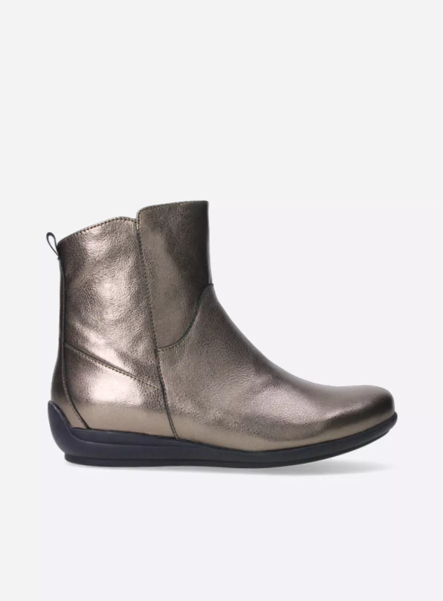 Wolky Stiefel 00388 Ryland F2F 23203 Leder metallic bronze