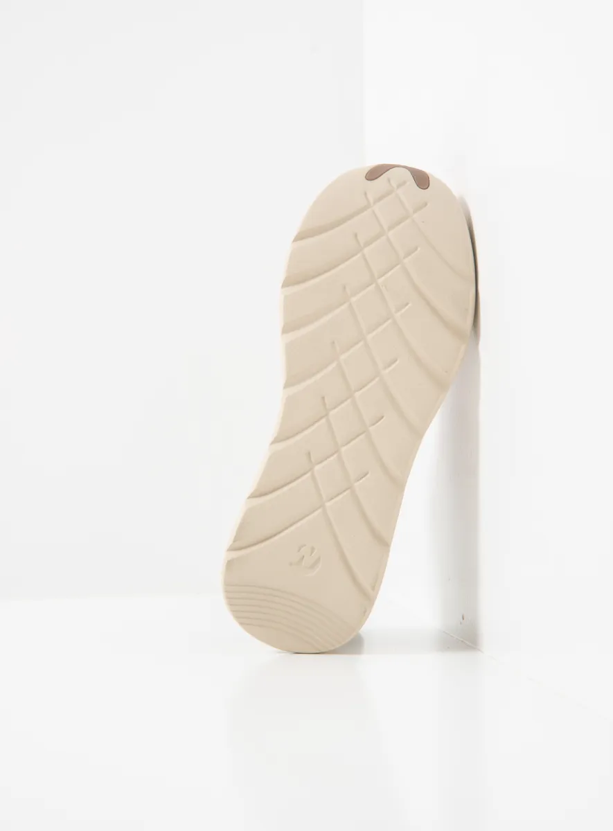 Wolky Sneakers 00990 Nova S2F 90300 Leder Kombi Stretch braun