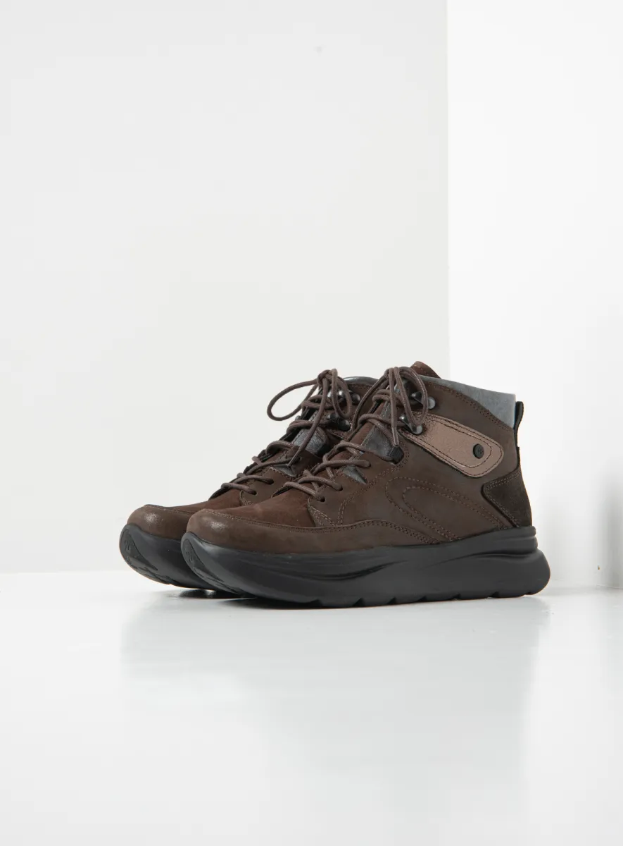 Wolky Apex - Leder Kombi Stretch braun Atmungsaktive Schuhe für damen