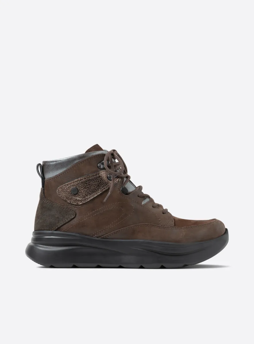 Wolky Apex - Leder Kombi Stretch braun Atmungsaktive Schuhe für damen