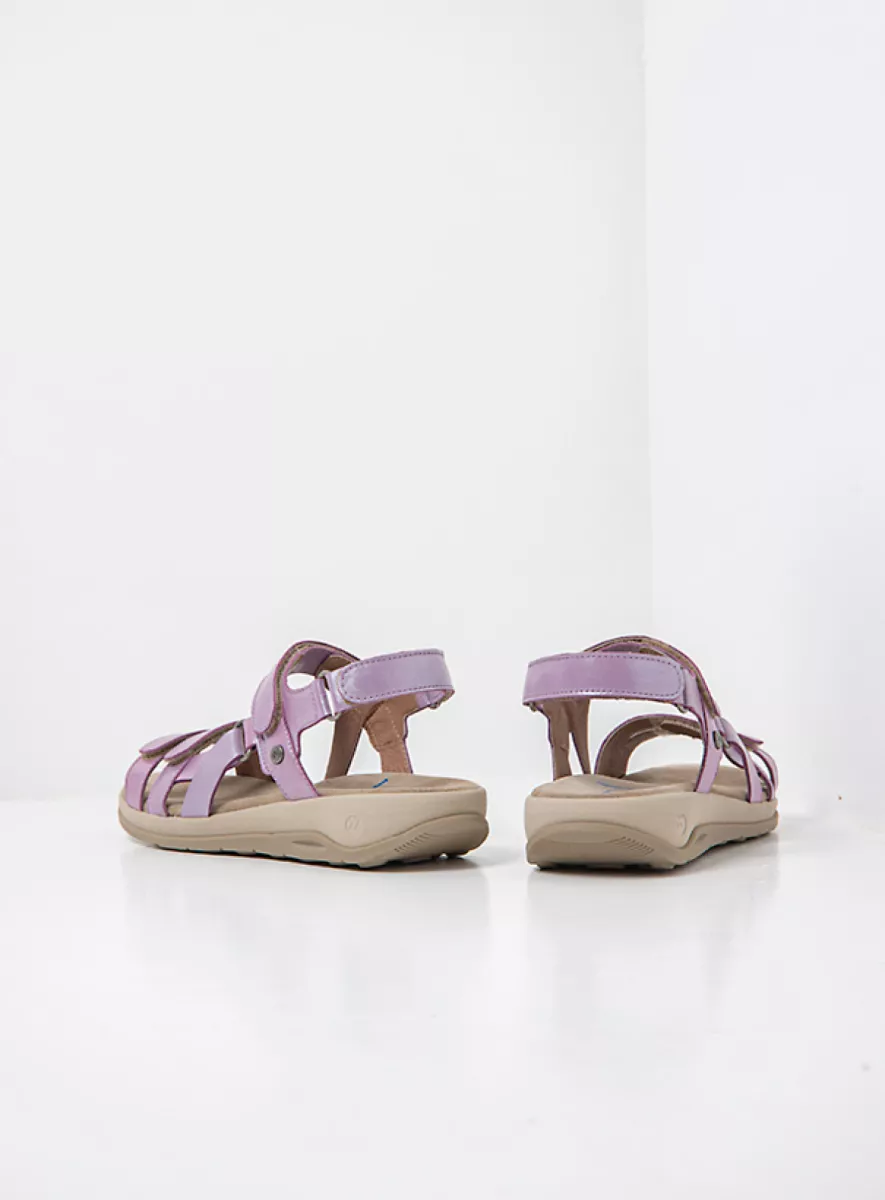 Wolky Sandalen 01475 Manilla 61606 Leder lavendel