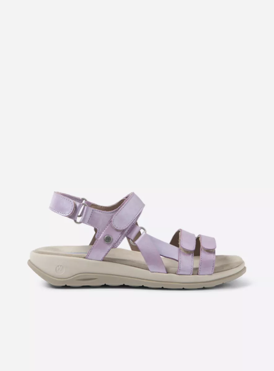 Wolky Sandalen 01475 Manilla 61606 Leder lavendel