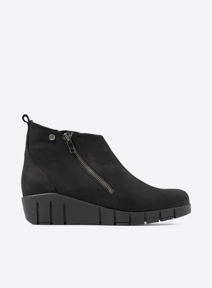 Wolky Stiefel 01782 Phoenix HV 14000 Nubukleder schwarz