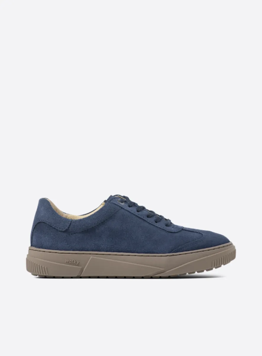 Wolky Foria - Veloursleder blau Atmungsaktive Schuhe für damen