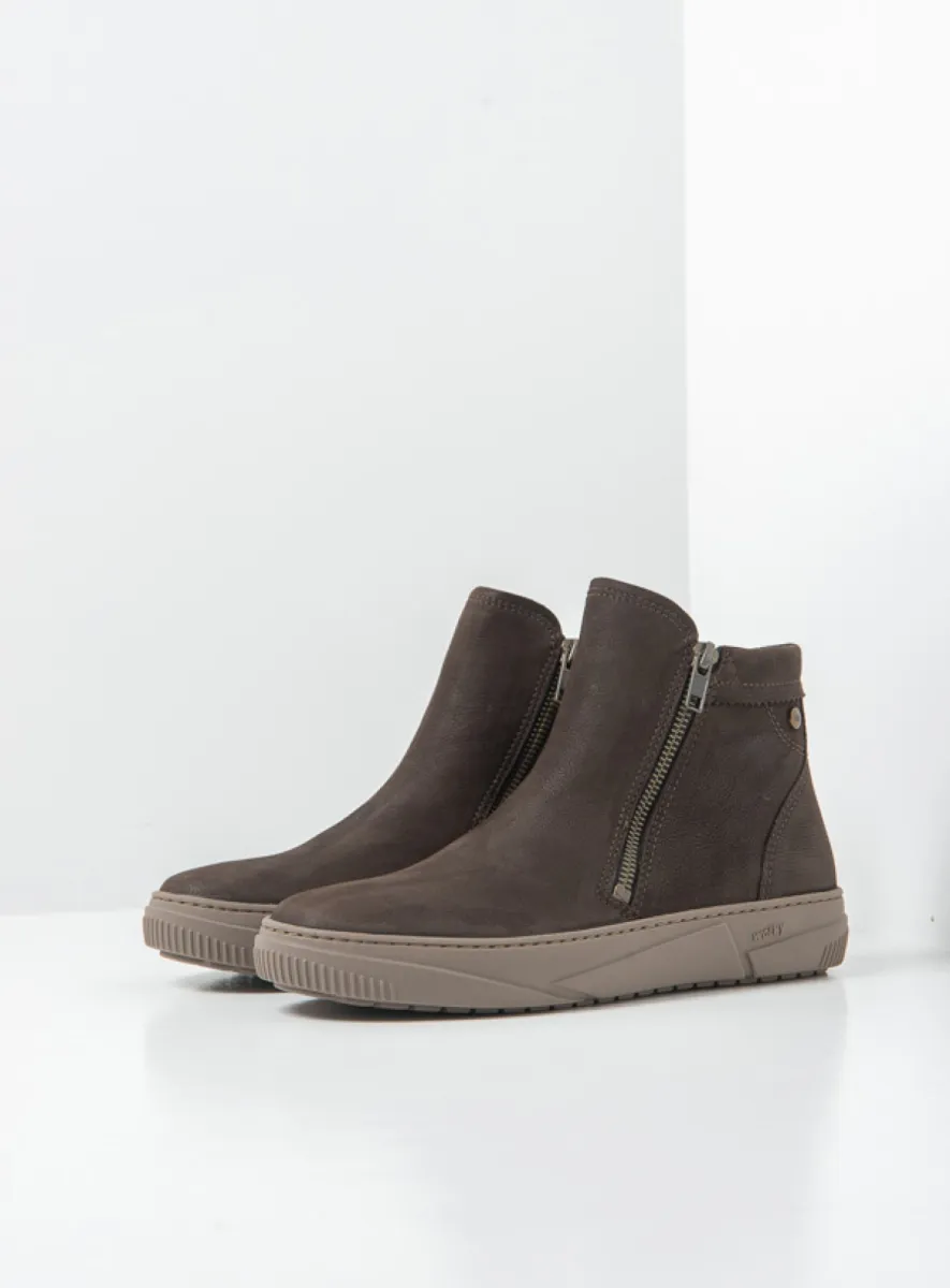 Wolky Centola - Nubukleder braun Stiefeletten für damen