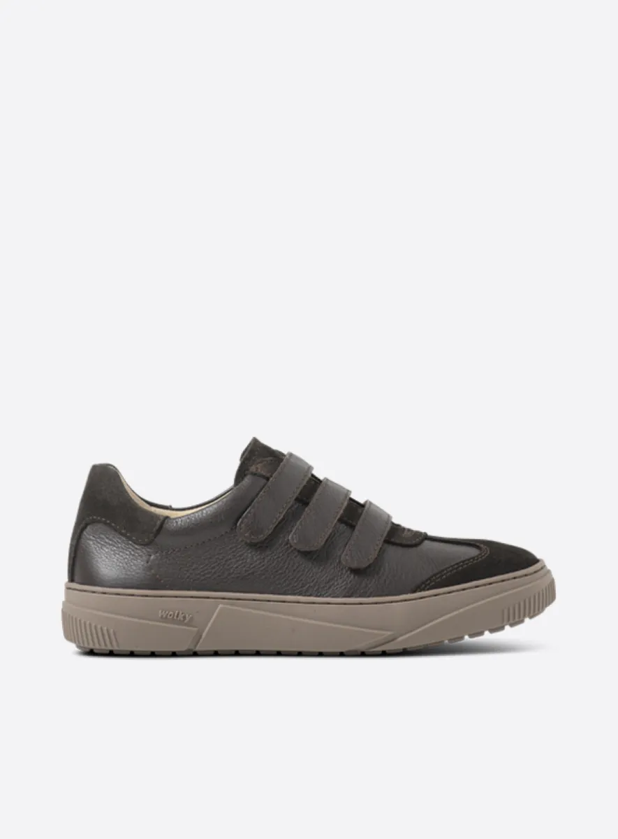 Wolky Valdora - Leder braun Riemchenschuhe für damen