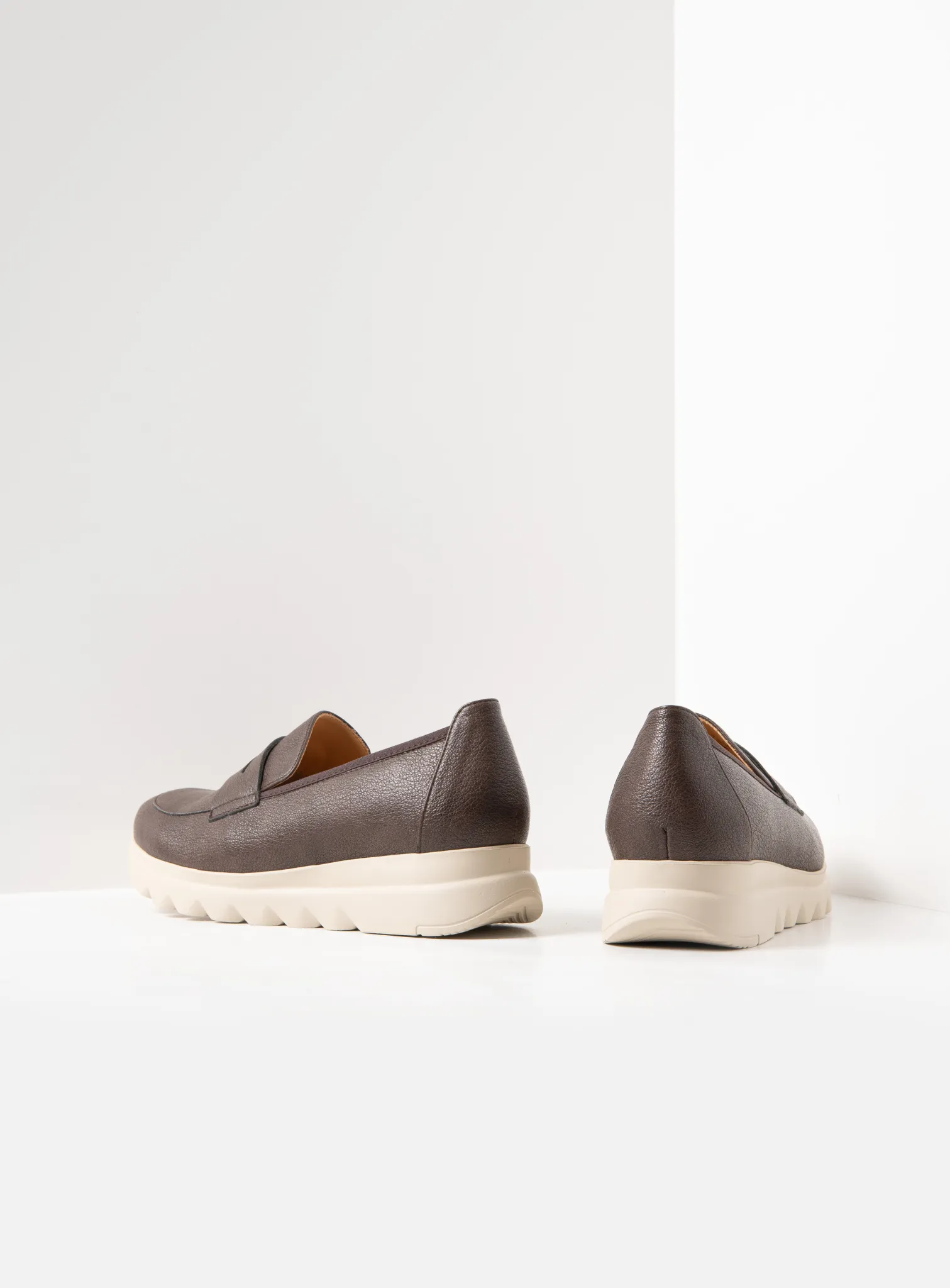 Wolky Snoafer F2F - Biocare vegan braun Schlupfschuhe für damen