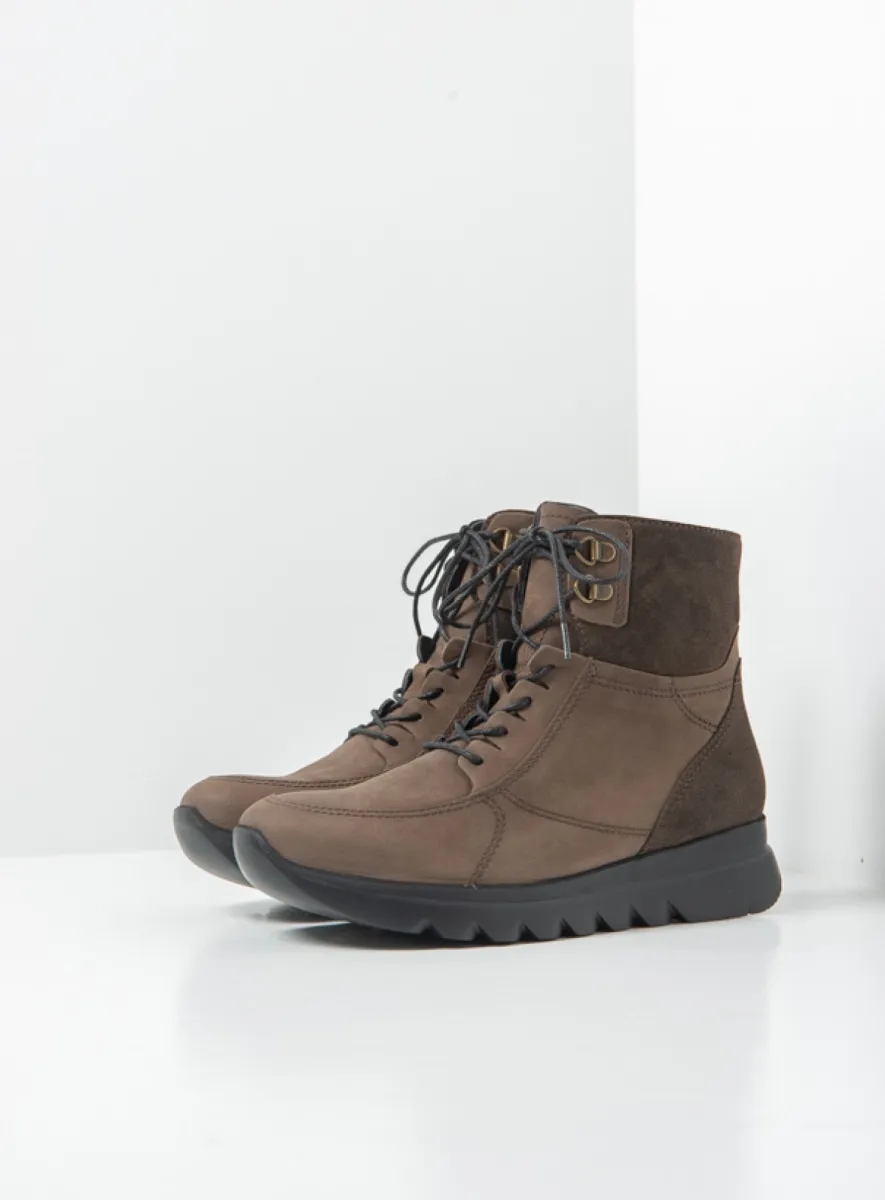 Wolky Grenada HV - Nubukleder braun Atmungsaktive Schuhe für damen