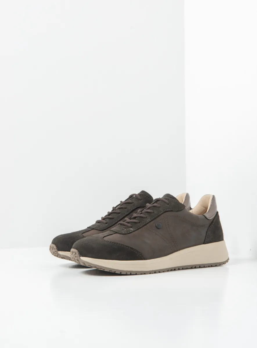 Wolky Daba - Effekt-Leder braun Atmungsaktive Schuhe für damen