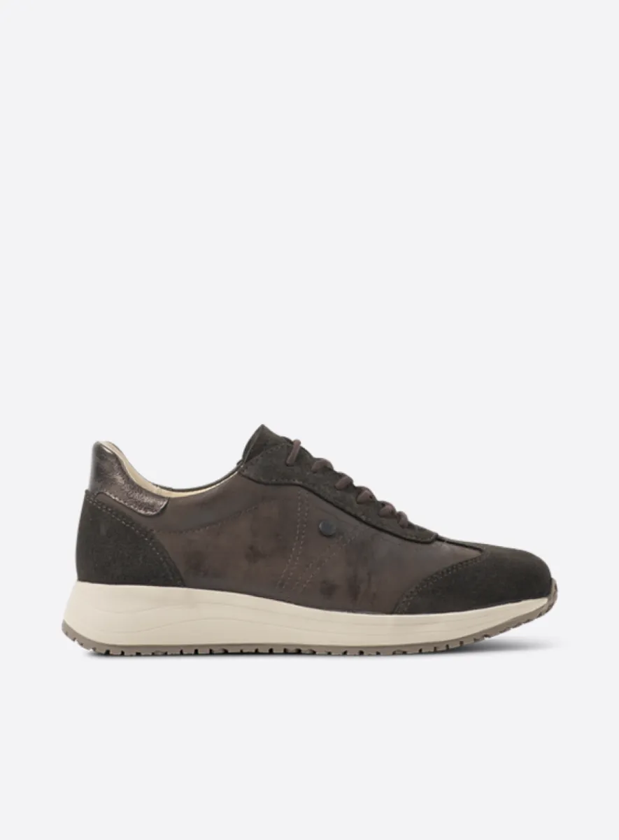 Wolky Daba - Effekt-Leder braun Atmungsaktive Schuhe für damen