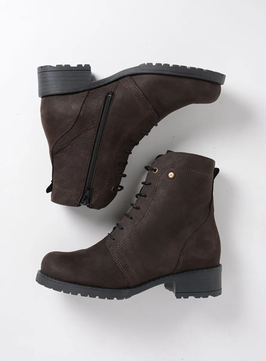 Wolky Quinta - Nubukleder braun Atmungsaktive Schuhe für damen