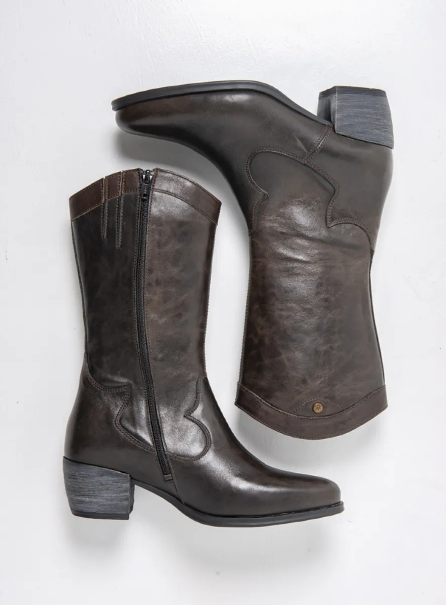 Wolky Cowboystiefel 02885 Caldwell HV 38300 Leder braun