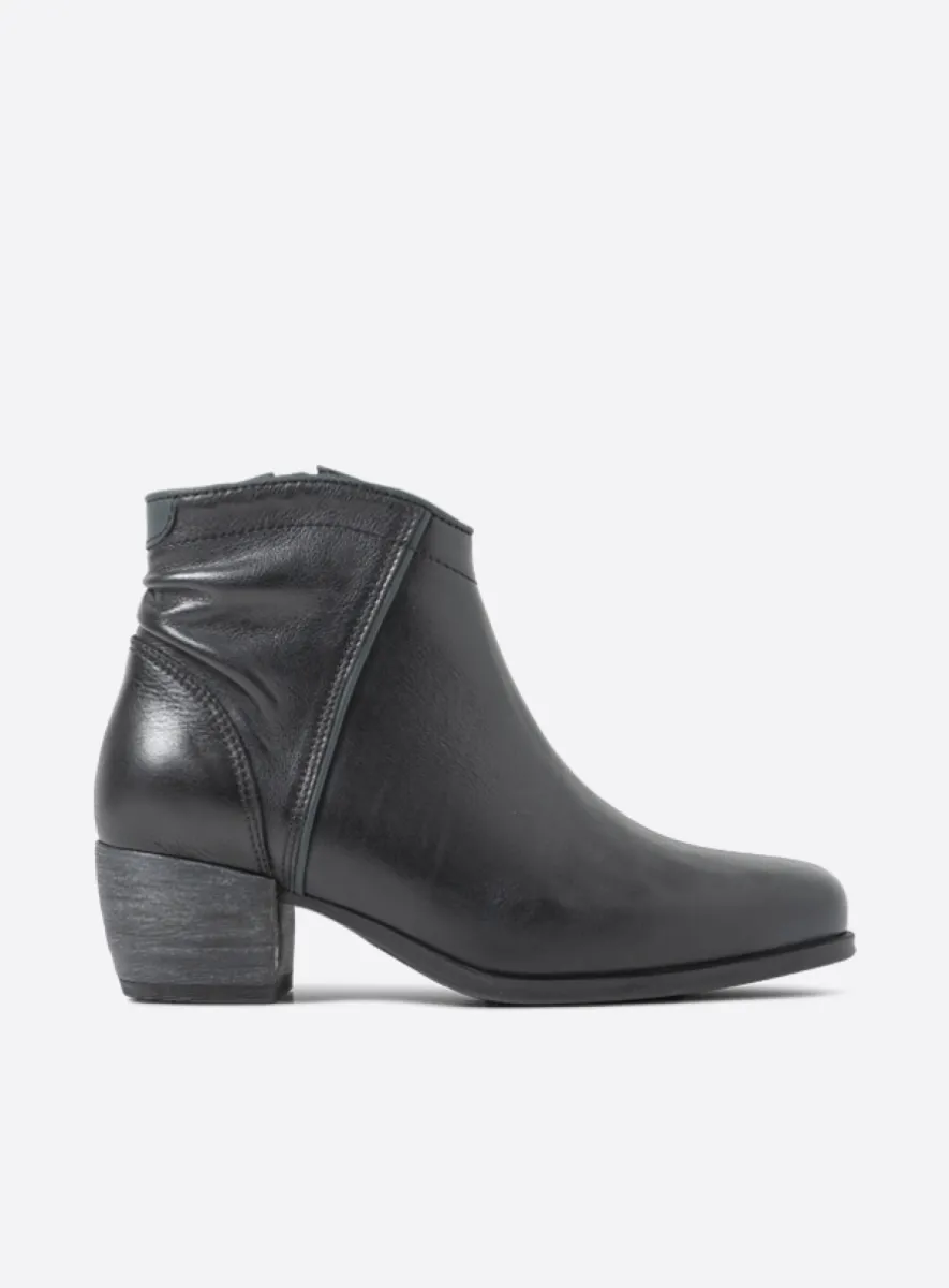 Wolky Montalba HV - Leder schwarz Cowboystiefel für damen
