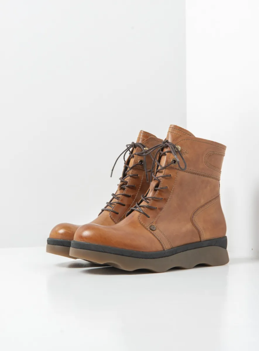 Wolky Destiny HV - Leder cognac Atmungsaktive Schuhe für damen