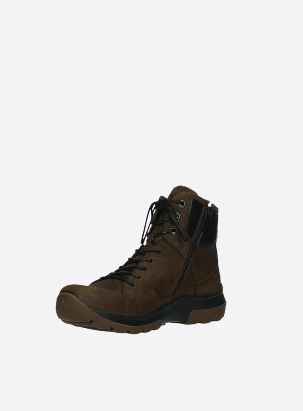 wolky extra komfort 03026 ambient 11410 tobacco bruin nubuck front
