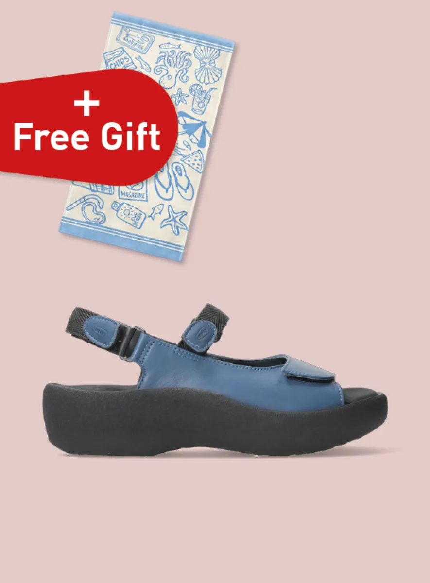 Wolky Jewel - Leder jeans Sandalen für damen