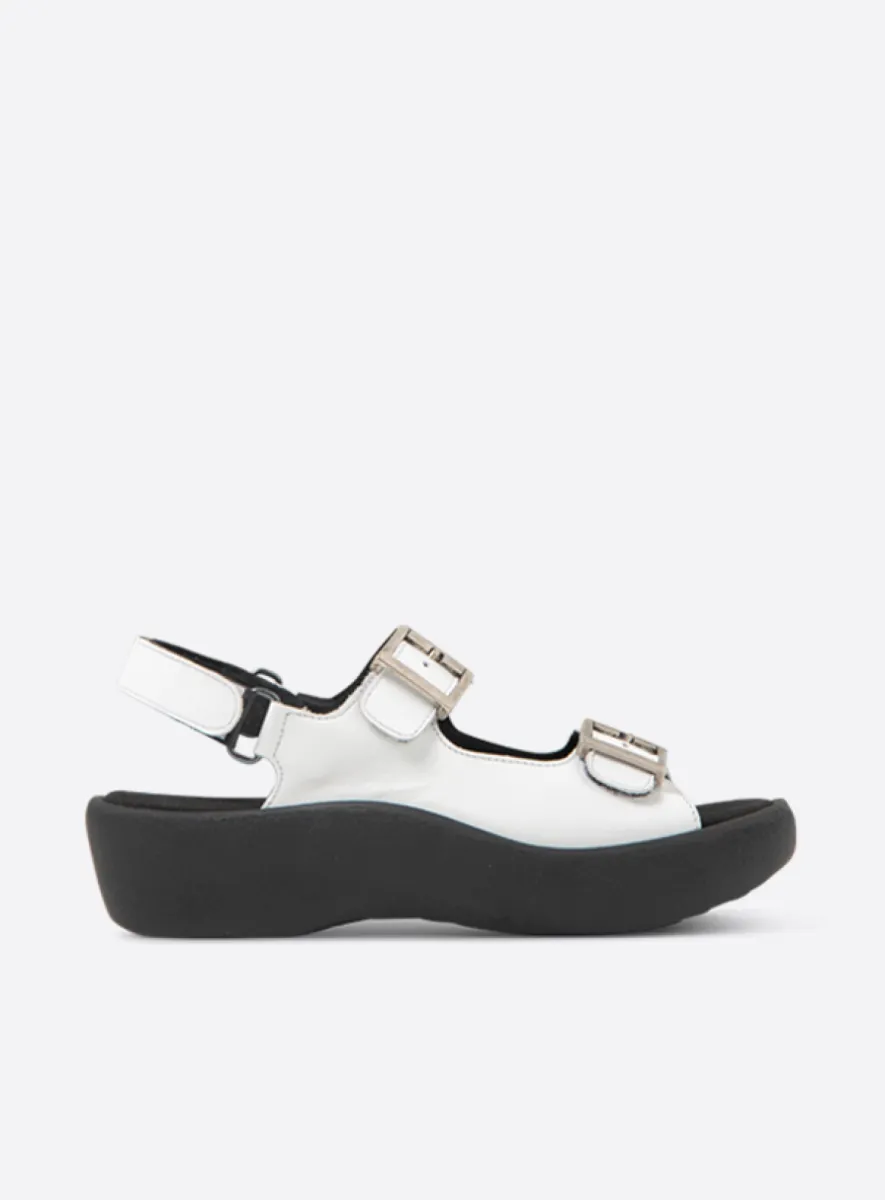 Wolky Fortune - Leder weiß Sandalen für damen