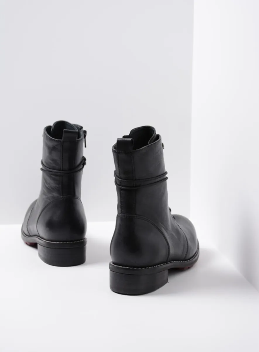 Wolky Stiefeletten 04444 Murray+ 20000 Leder schwarz