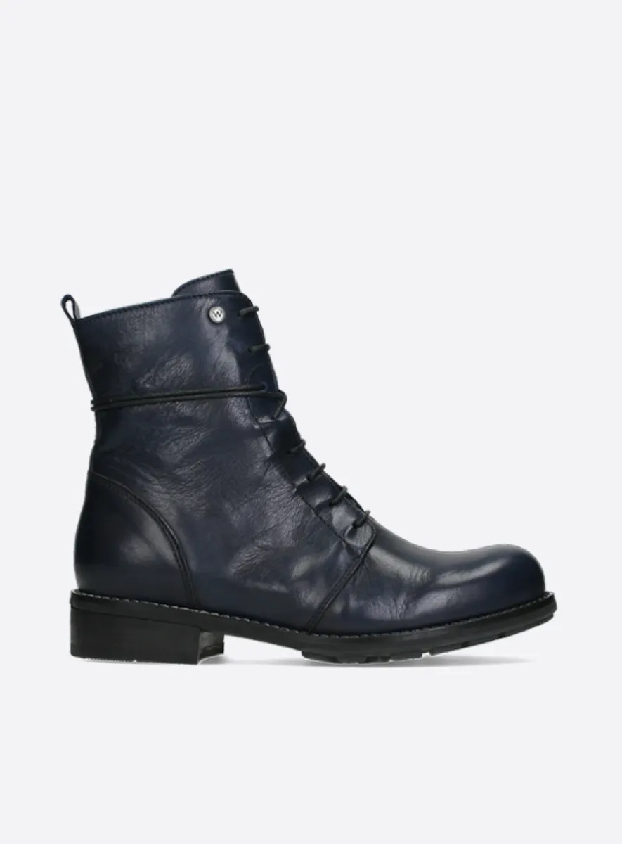Wolky Murray+ - Leder blau Atmungsaktive Schuhe für damen