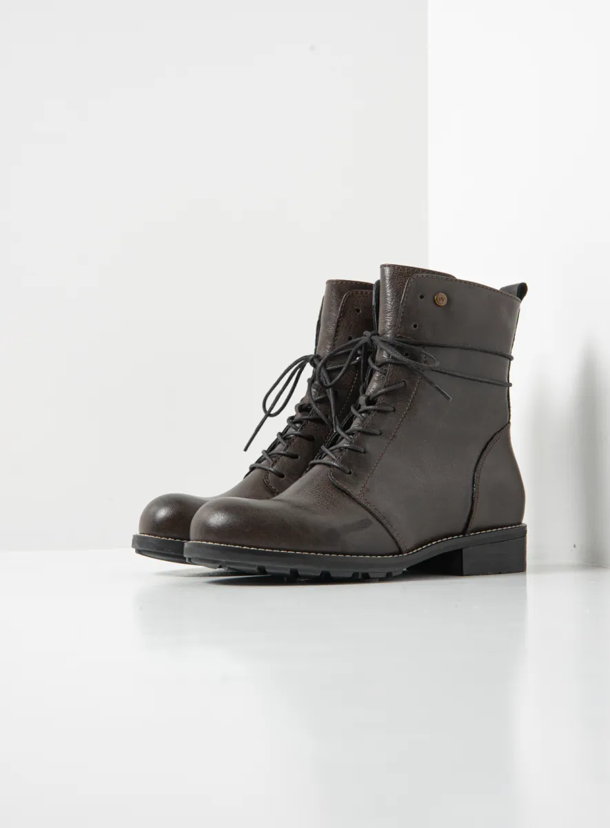 Wolky Murray+ - Leder braun Atmungsaktive Schuhe für damen