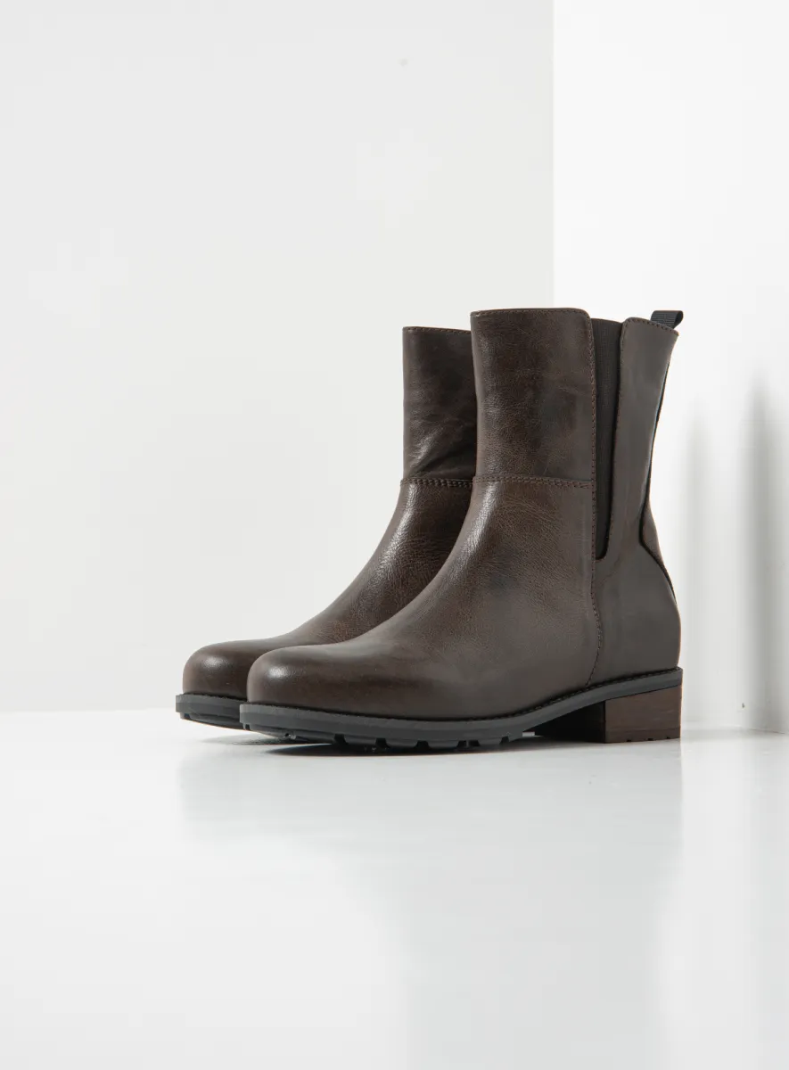 Wolky Neola - Leder braun Stiefel für damen