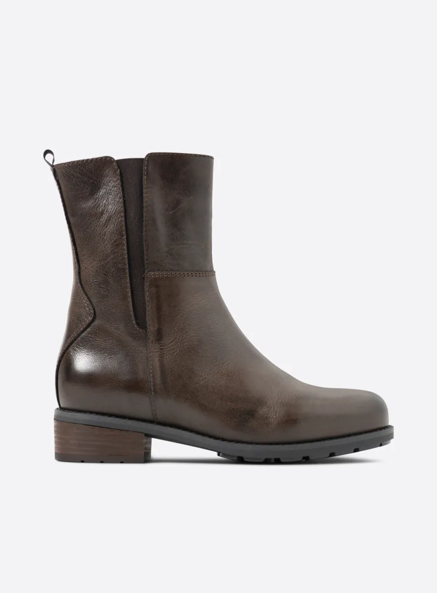 Wolky Neola - Leder braun Stiefel für damen