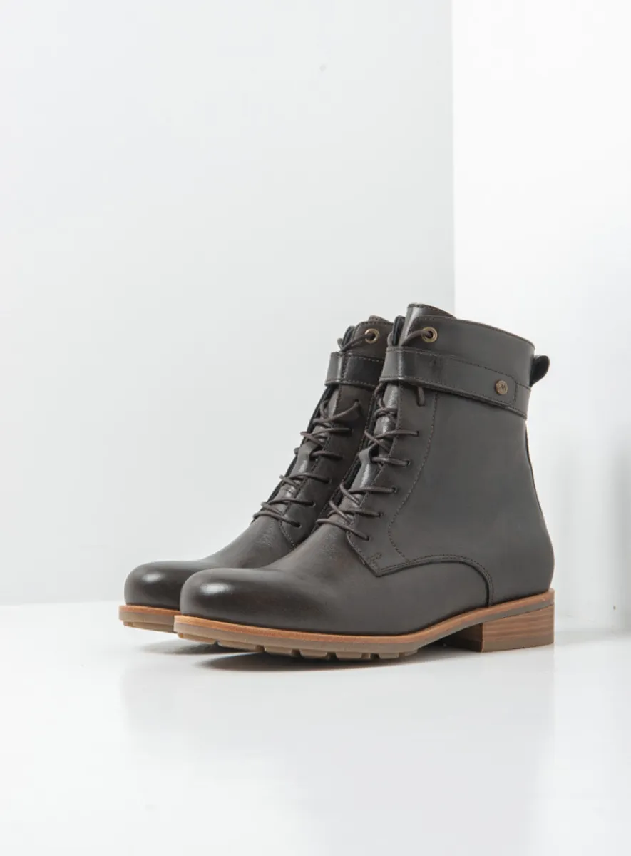 Wolky Sutton - Leder braun Atmungsaktive Schuhe für damen