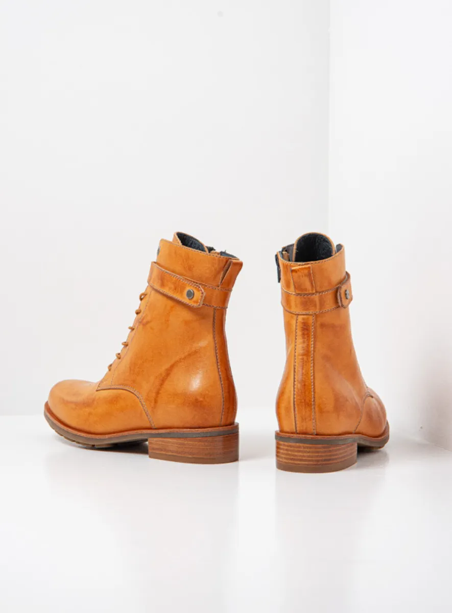 Wolky Sutton - Leder karamell Atmungsaktive Schuhe für damen