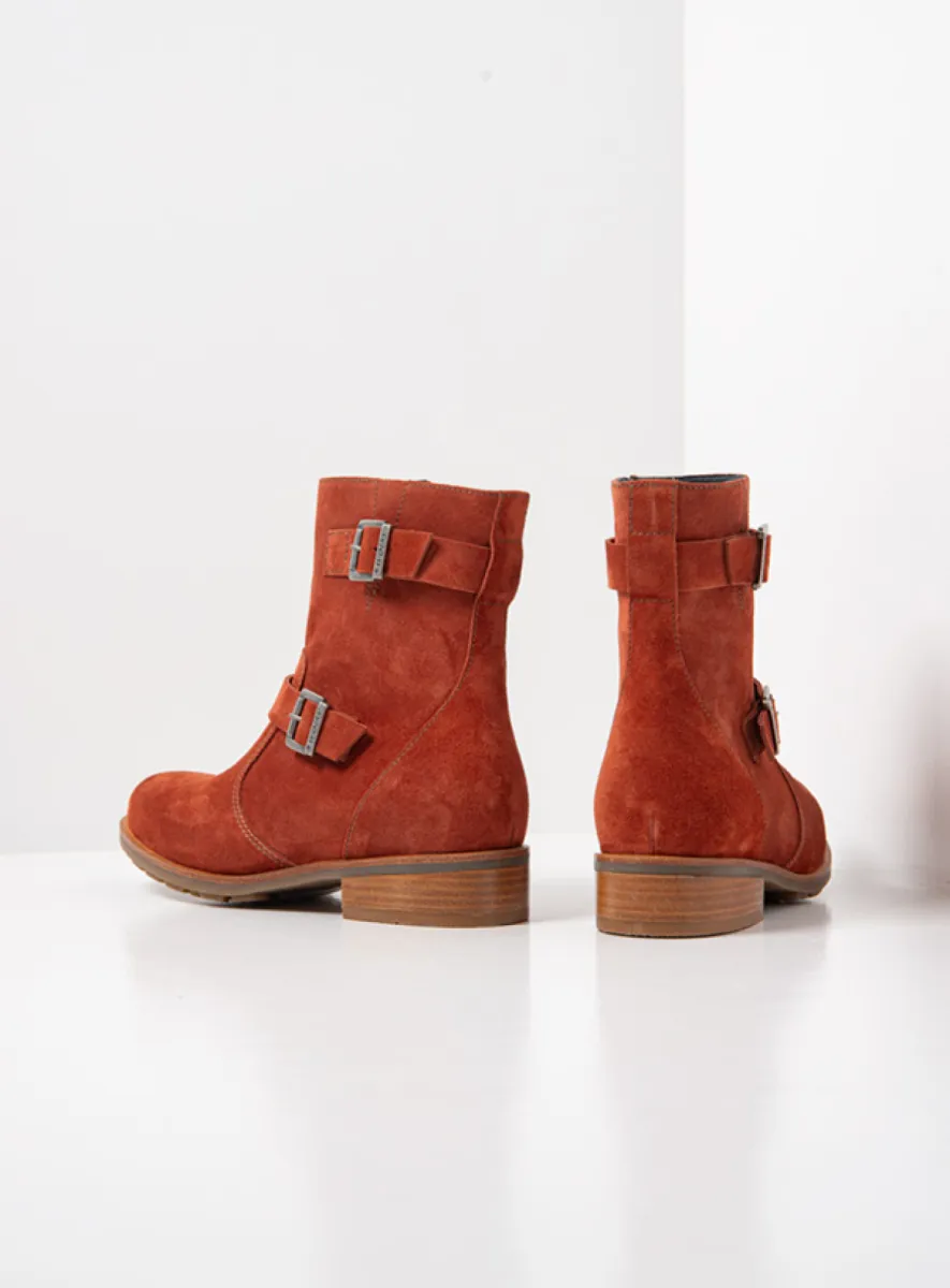 Wolky Devon - Veloursleder terra Stiefeletten für damen