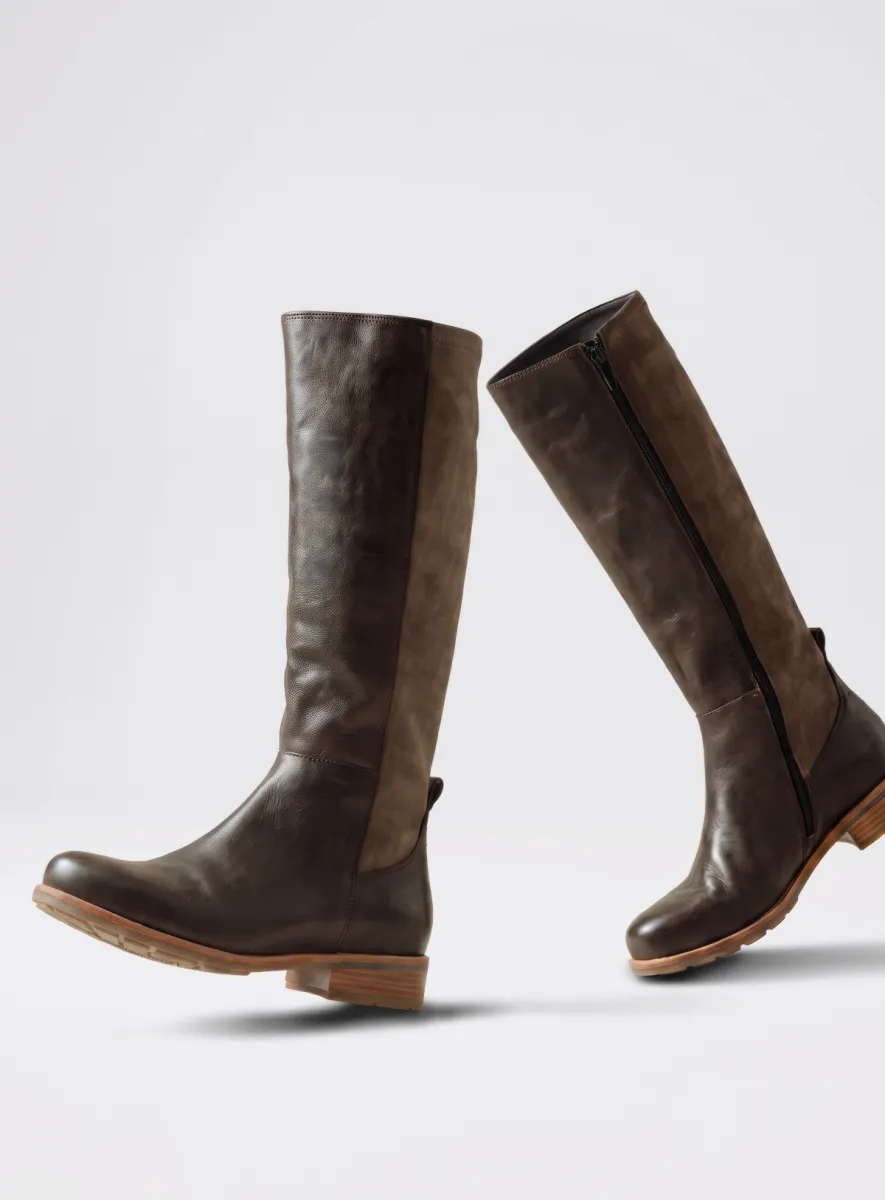Wolky Hampton - Leder braun Stiefel für damen