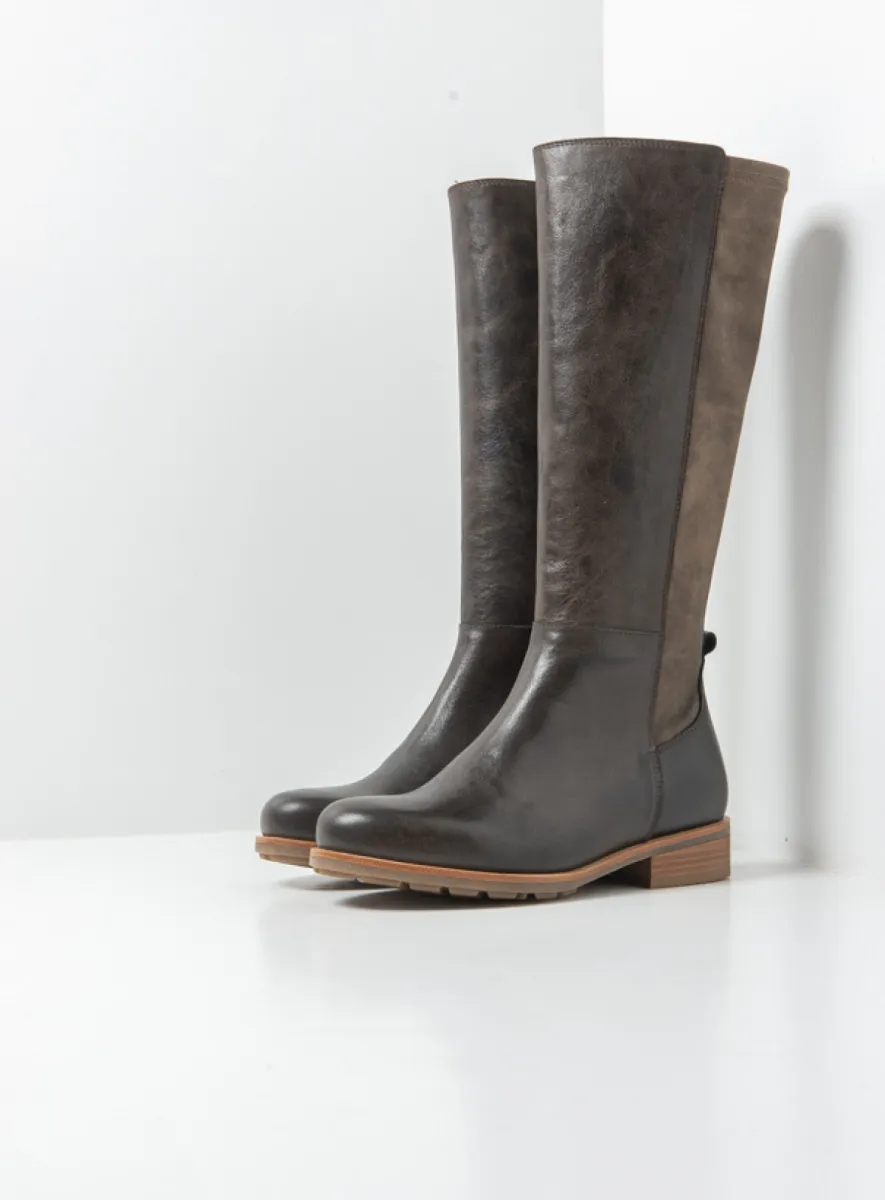 Wolky Hampton - Leder braun Stiefel für damen