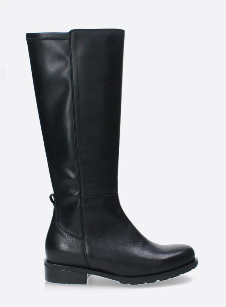 Wolky Hampton - Leder schwarz Stiefel für damen