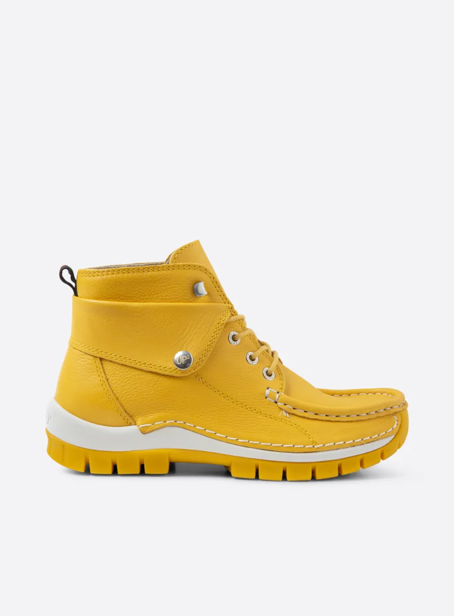 Wolky Jump Summer - Leder gelb Atmungsaktive Schuhe für damen