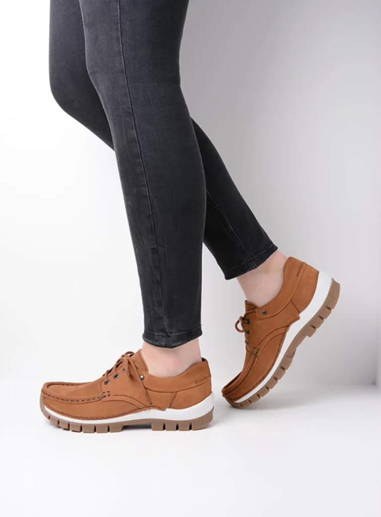 Bestellen Sie Ihre Wolky Fly - Nubukleder cognac