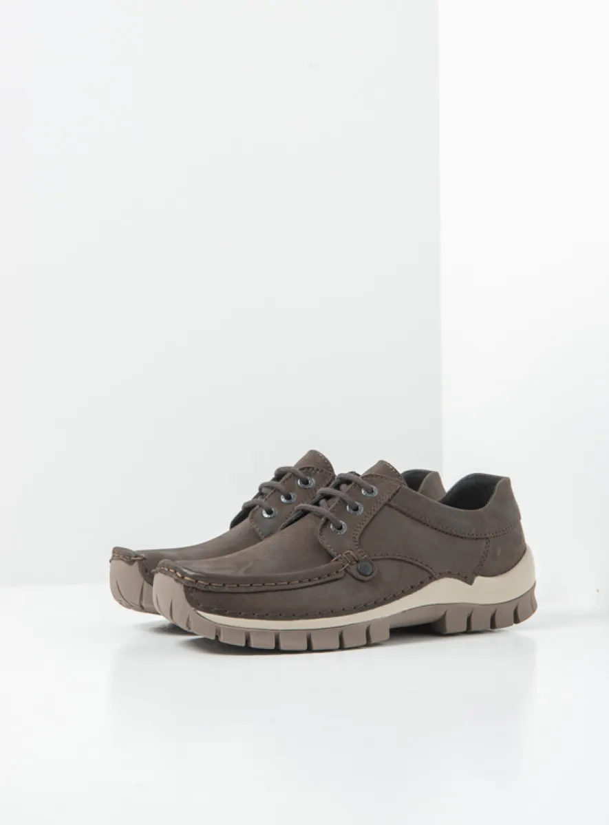 Wolky Seamy Fly - Effekt-Leder braun Atmungsaktive Schuhe für damen