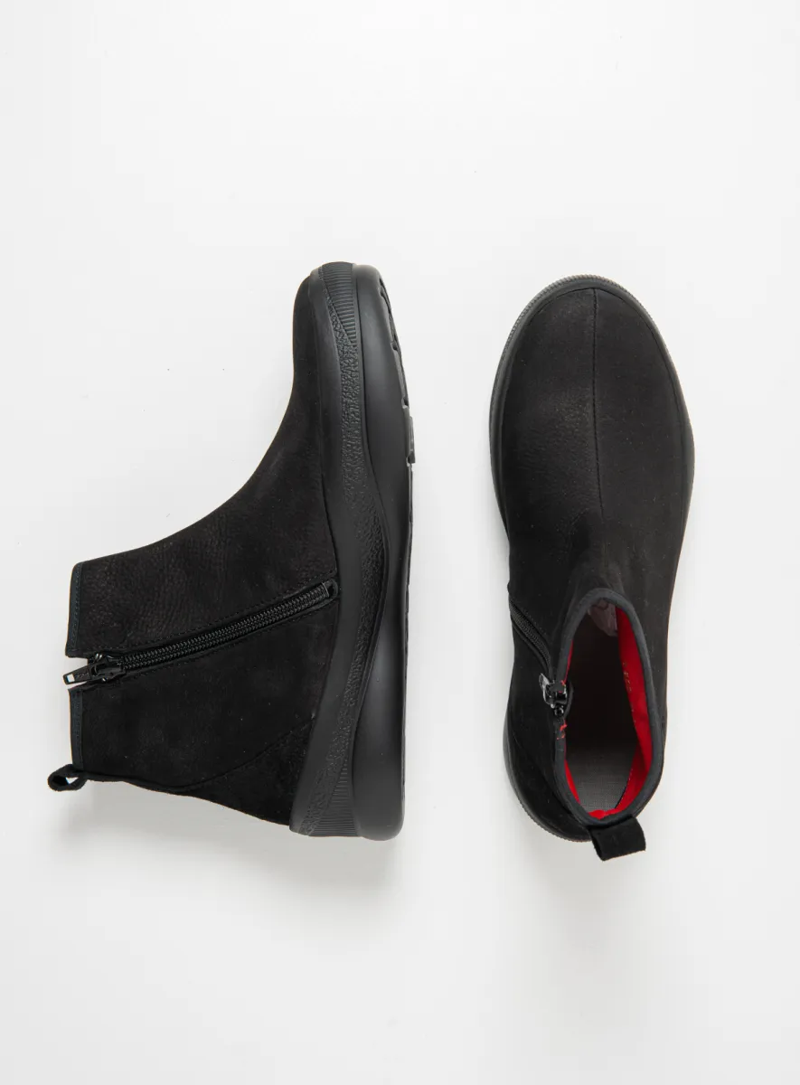 Wolky Stiefeletten 05500 Pulse 14000 Nubukleder schwarz