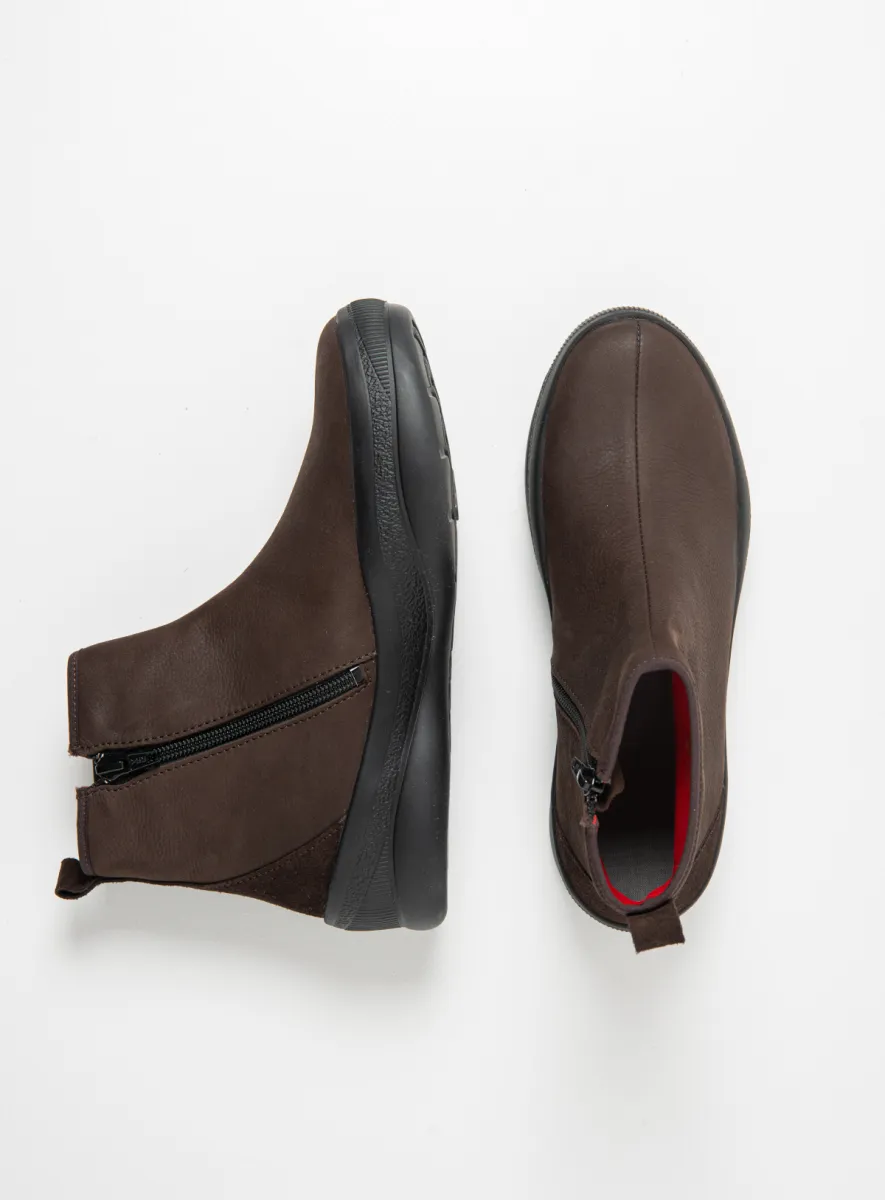 Wolky Stiefeletten 05500 Pulse 14300 Nubukleder braun