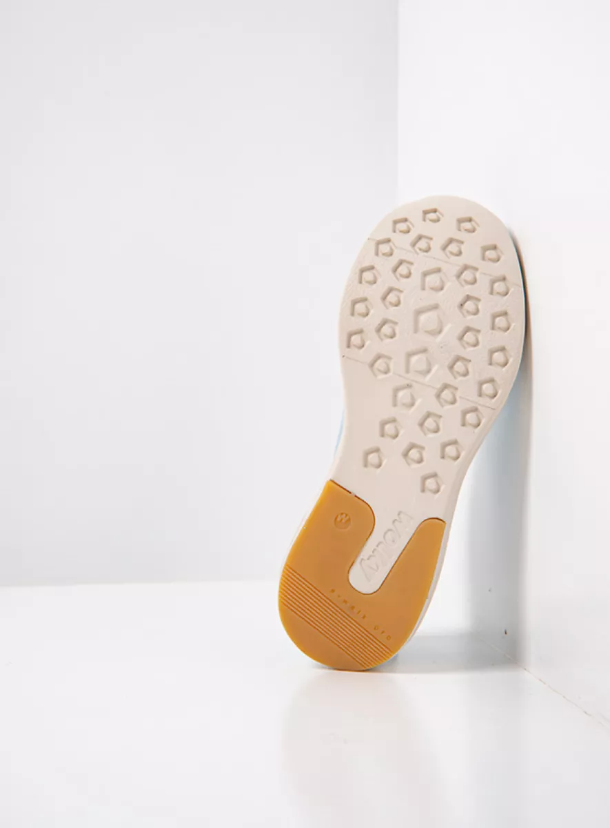 Wolky Niedrige schnürschuhe 05707 Pro Moc 40390 Veloursleder beige