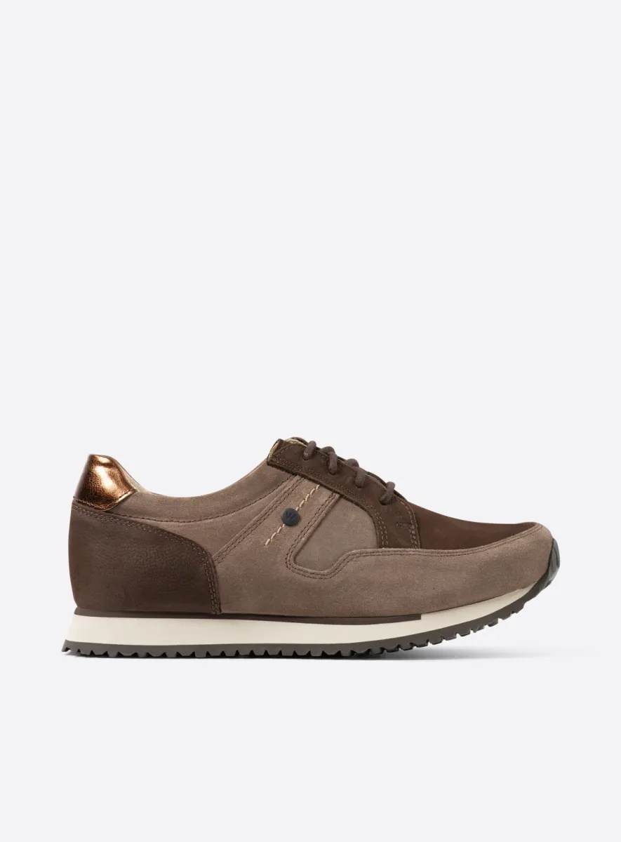 Wolky Sneakers 05804 e-Walk 90203 Leder Kombi bronze
