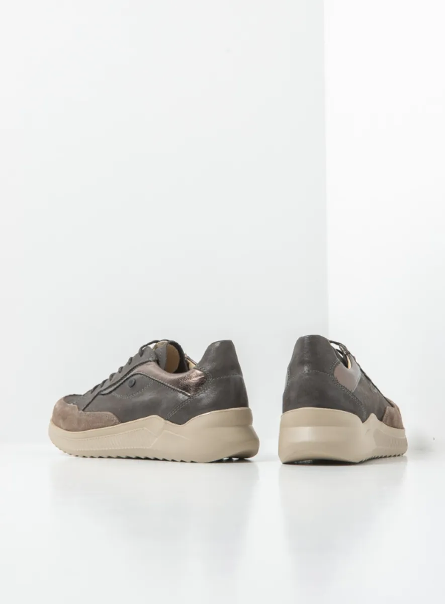 Wolky Sneakers 05827 e-Move 90203 Leder Kombi bronze