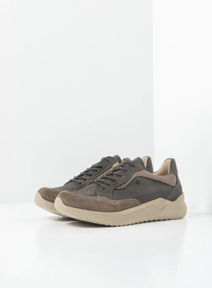 Wolky e-Move - Leder Kombi bronze Atmungsaktive Schuhe für damen