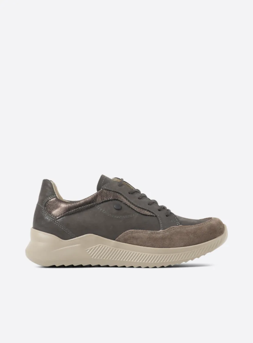 Wolky e-Move - Leder Kombi bronze Atmungsaktive Schuhe für damen