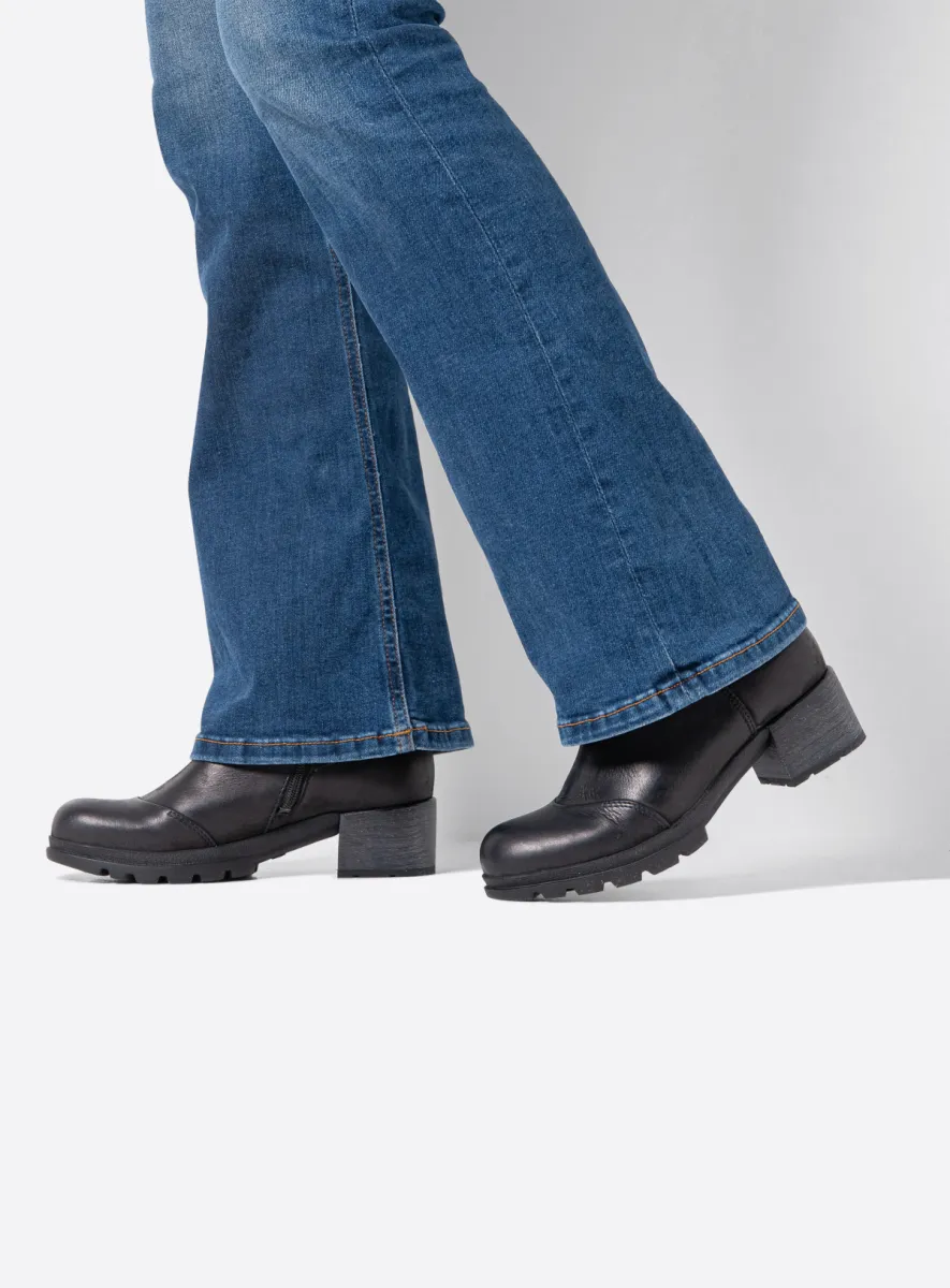 Wolky Stiefeletten 06102 Troy 10000 Nubukleder schwarz