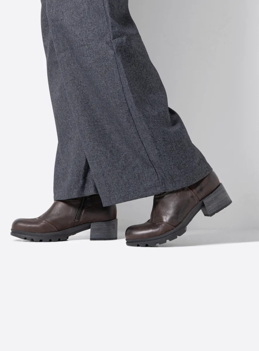Wolky Stiefeletten 06102 Troy 10300 Nubukleder braun